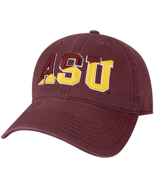 Mens Maroon Arizona State Sun Devils Varsity Letter Adjustable Hat Product Image