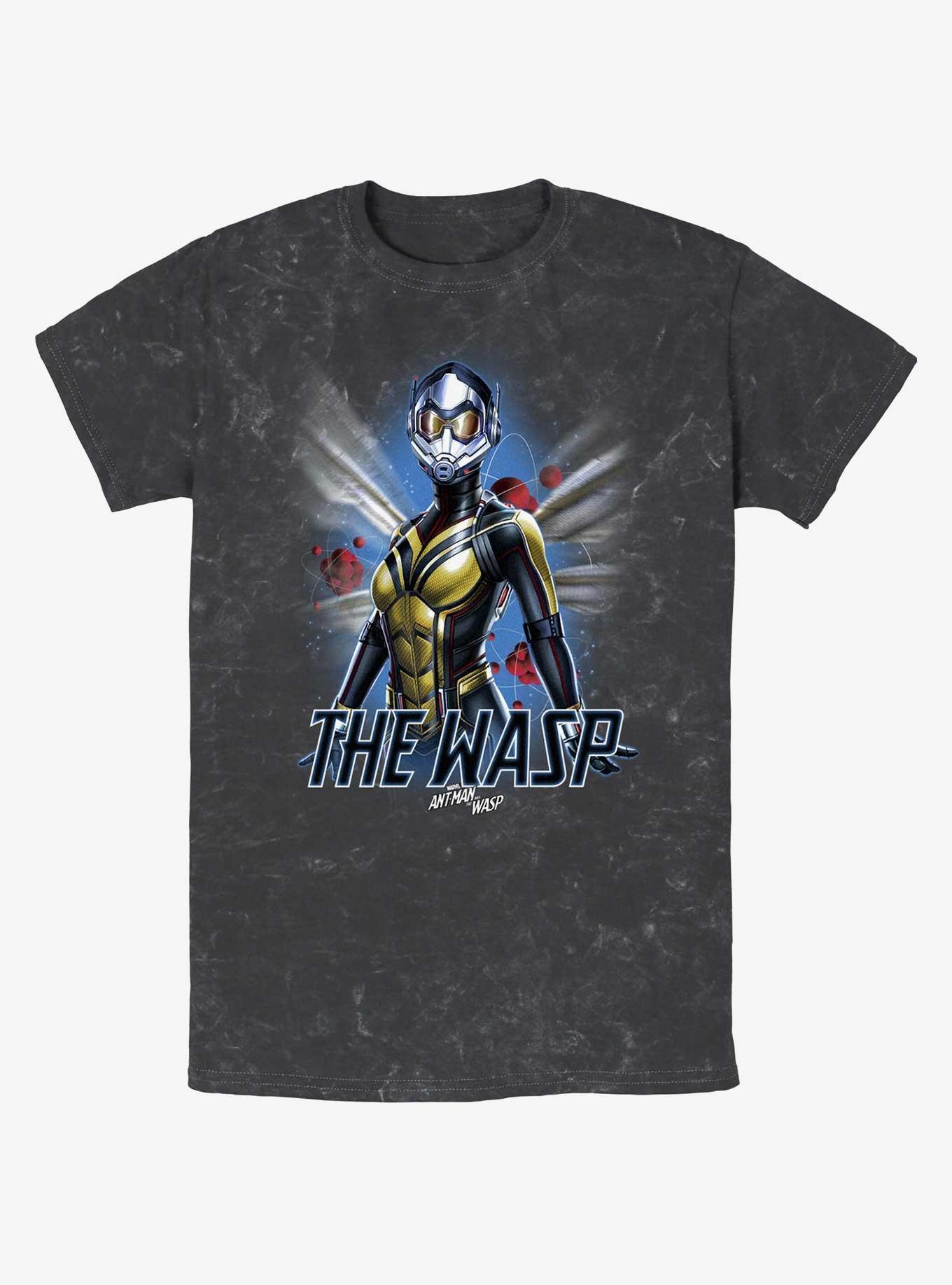 Marvel Ant-Man and the Wasp: Quantumania The Wasp Atom Mineral Wash T-Shirt Product Image