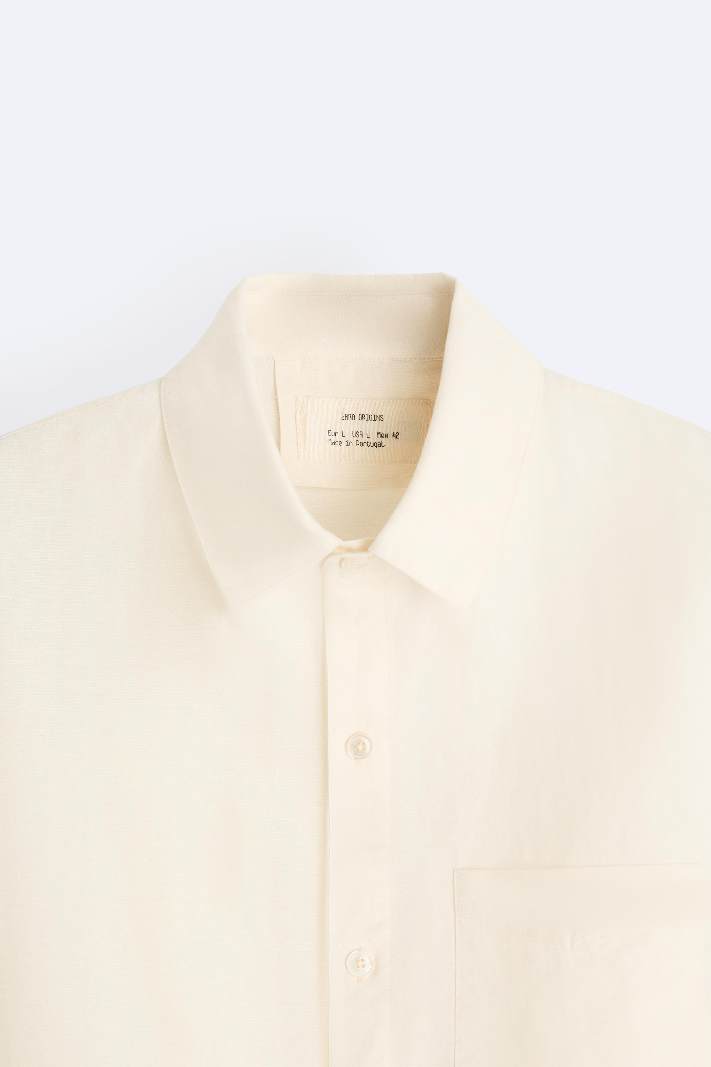 COTTON - LINEN BLEND SHIRT Product Image