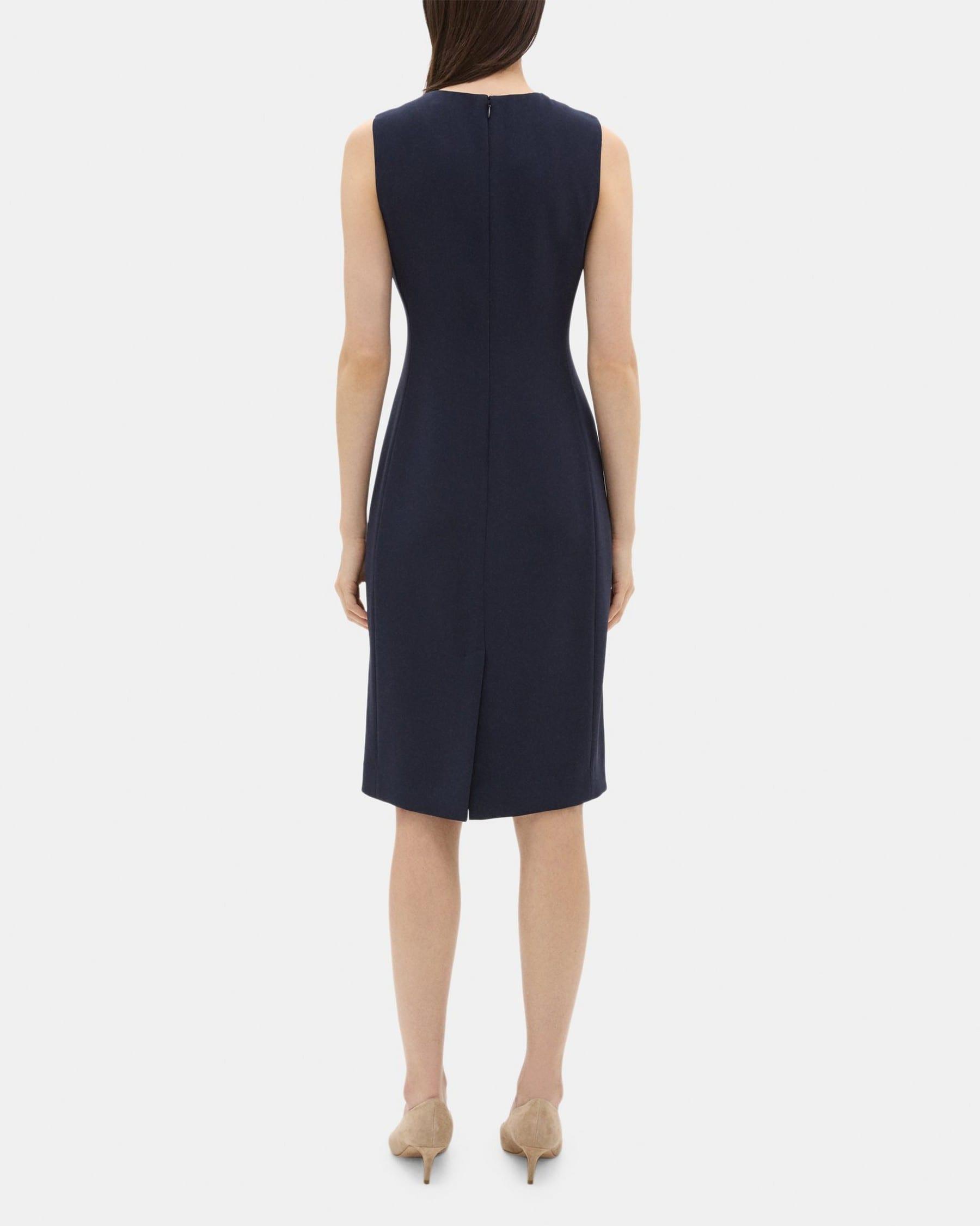 Sheath Dress in Crepe Product Image