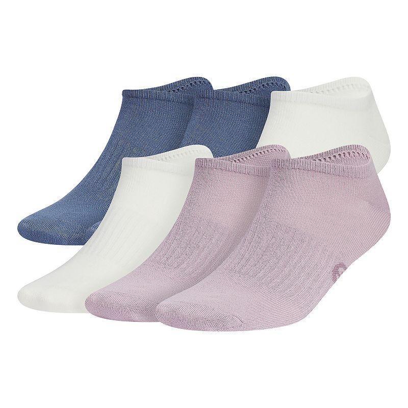 Mens adidas 6-Pack Superlite Classic No-Show Socks Blue Product Image