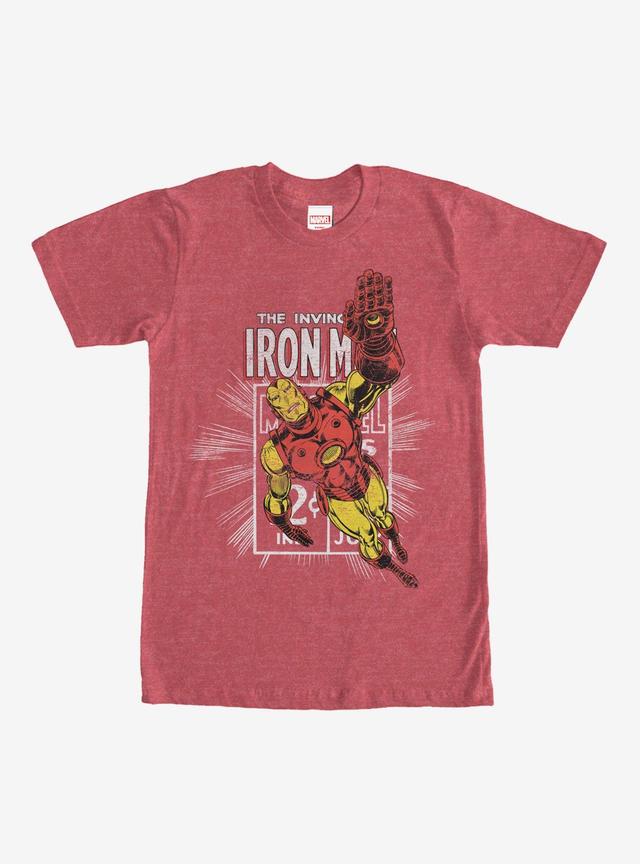 Marvel Iron Man Comic Book Cover T-Shirt Product Image