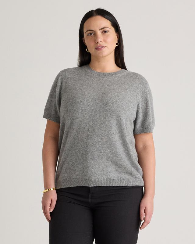 Mongolian Cashmere Tee - Plus Size Product Image