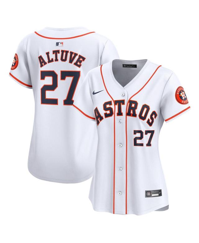 Womens Nike Jose Altuve White Houston Astros Home Limited Player Jersey - White Product Image