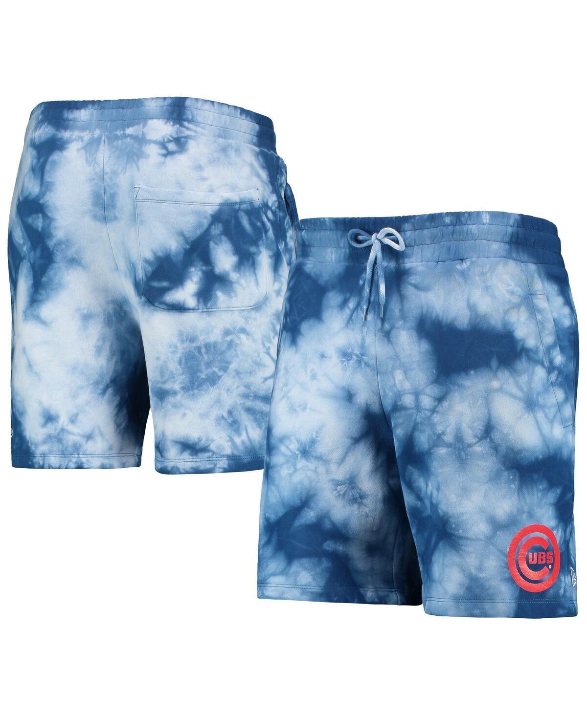 Mens New Era Royal Chicago Cubs Team Dye Shorts Product Image