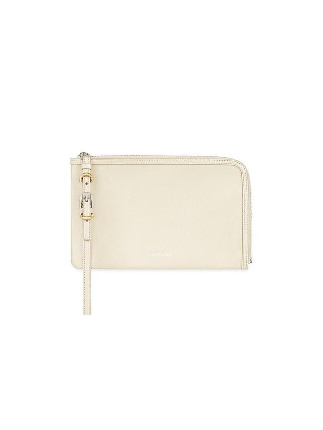 Womens Voyou Pouch in Leather Product Image