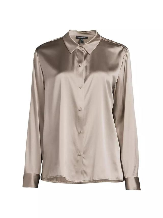 Stretch Silk Easy Shirt Product Image