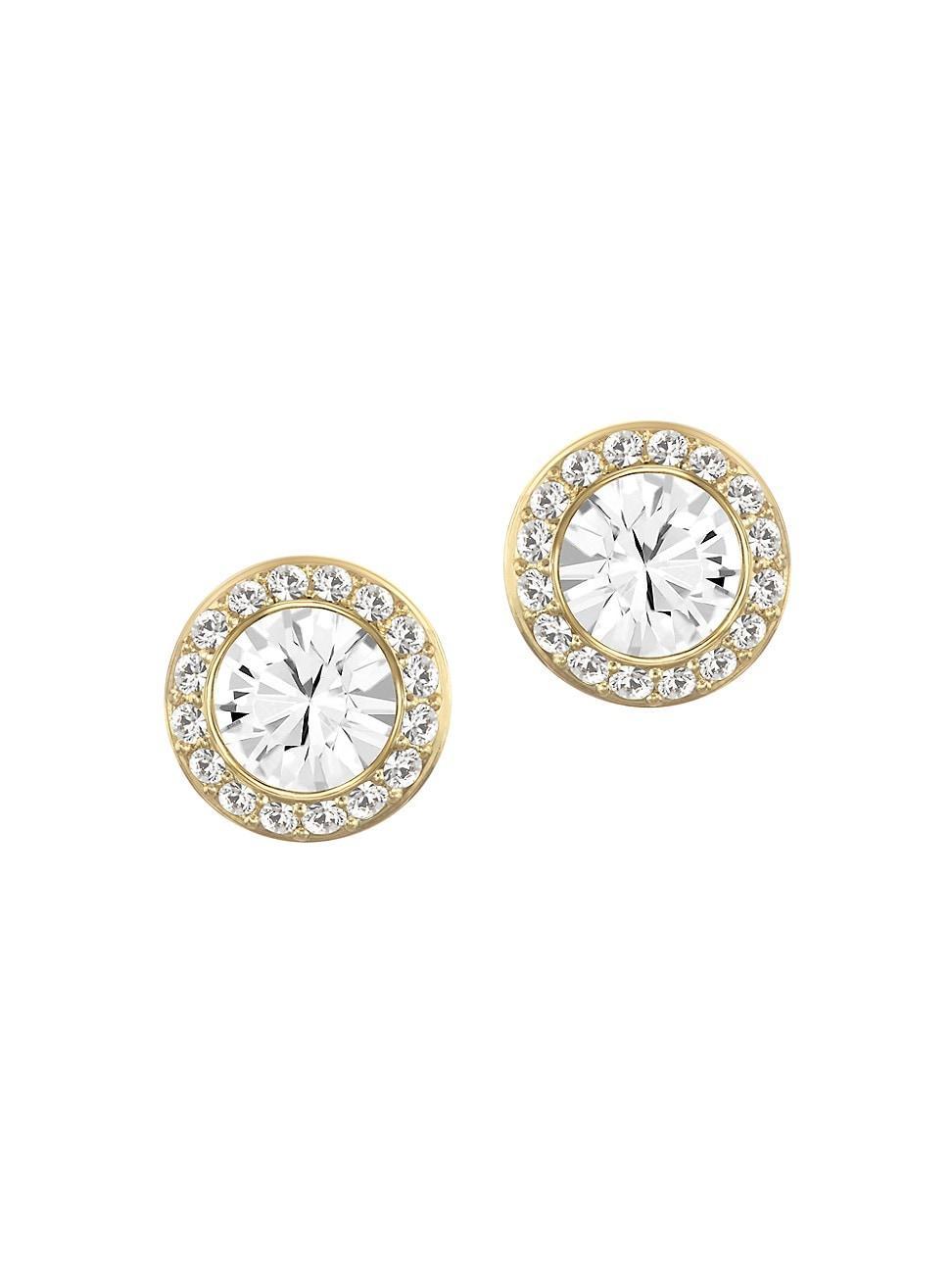 Swarovski Angelic Round Crystal Stud Earrings Product Image