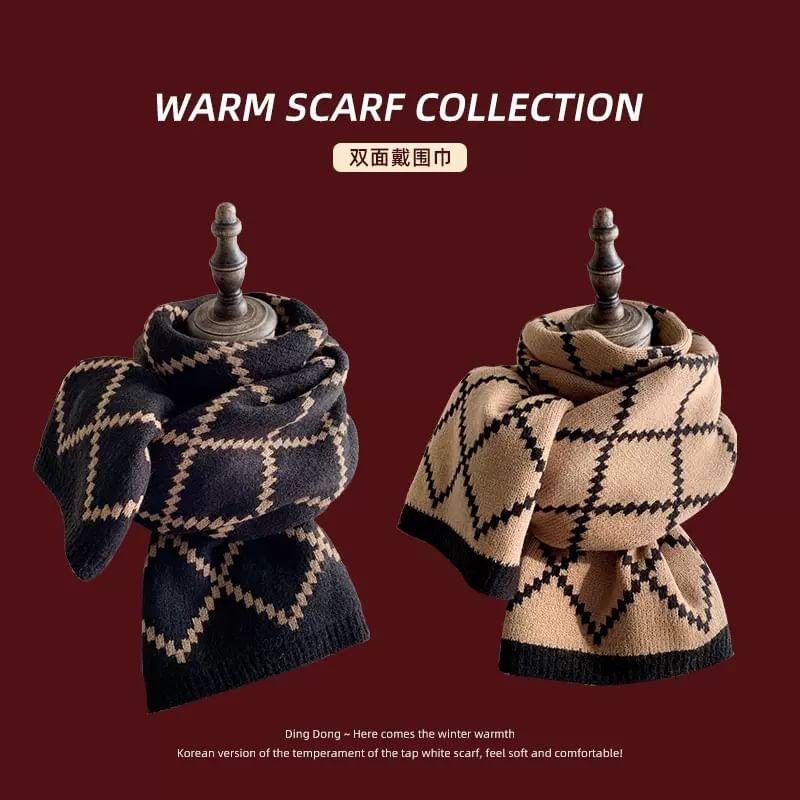 Argyle Knit Scarf product image