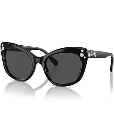 Swarovski Womens SK6020 55mm Cat Eye Sunglasses Product Image