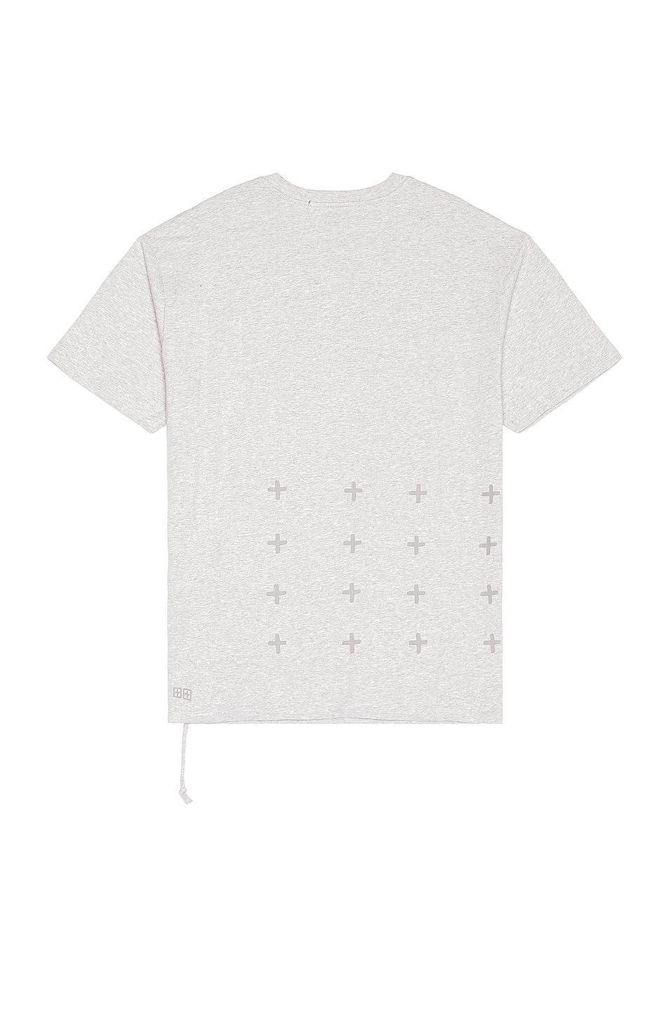 Ksubi 4 x 4 Biggie SS Tee Grey. (also in L, M, XL/1X). Product Image