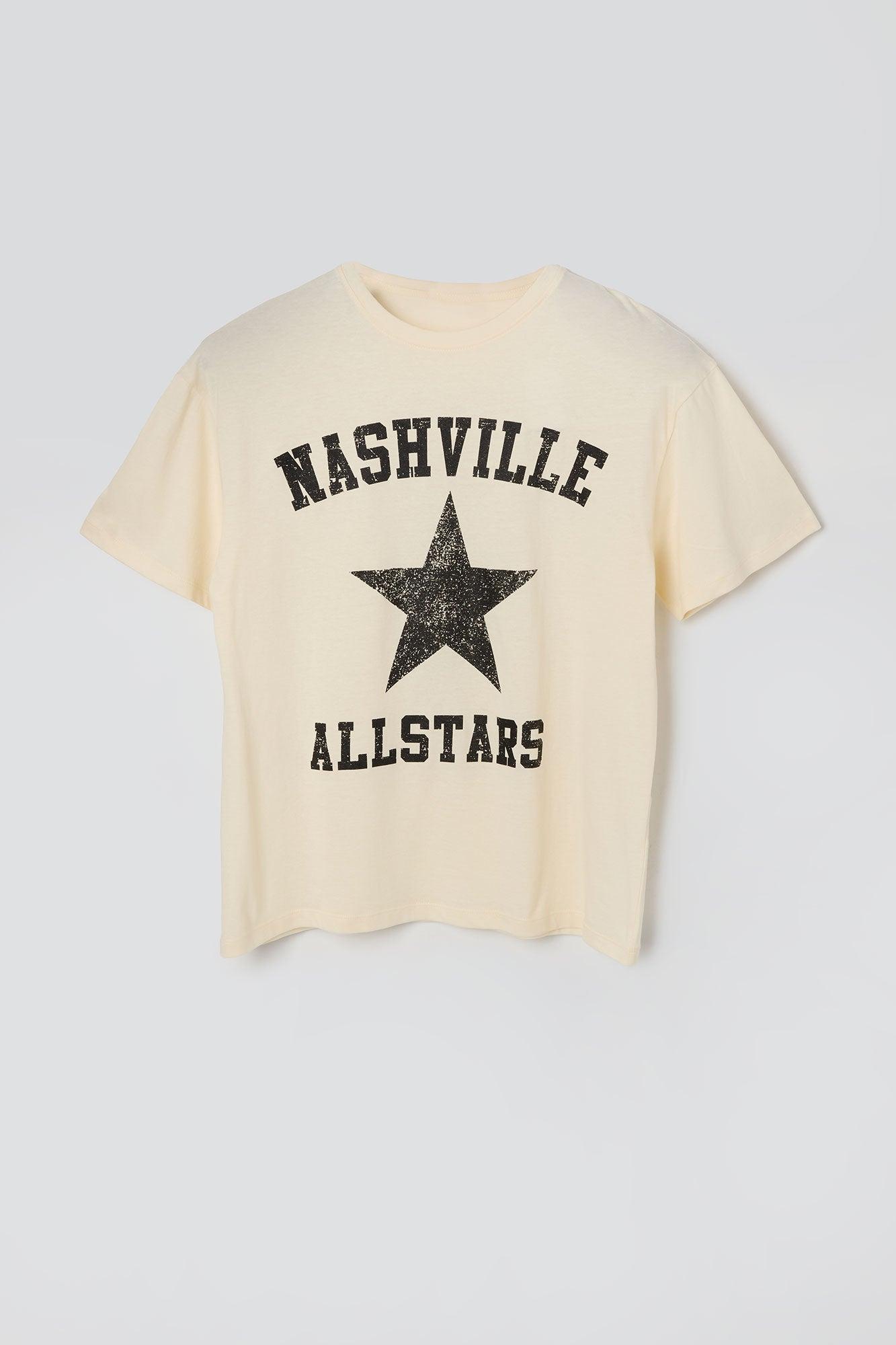 Nashville Allstars Graphic Boyfriend T-Shirt Female Product Image