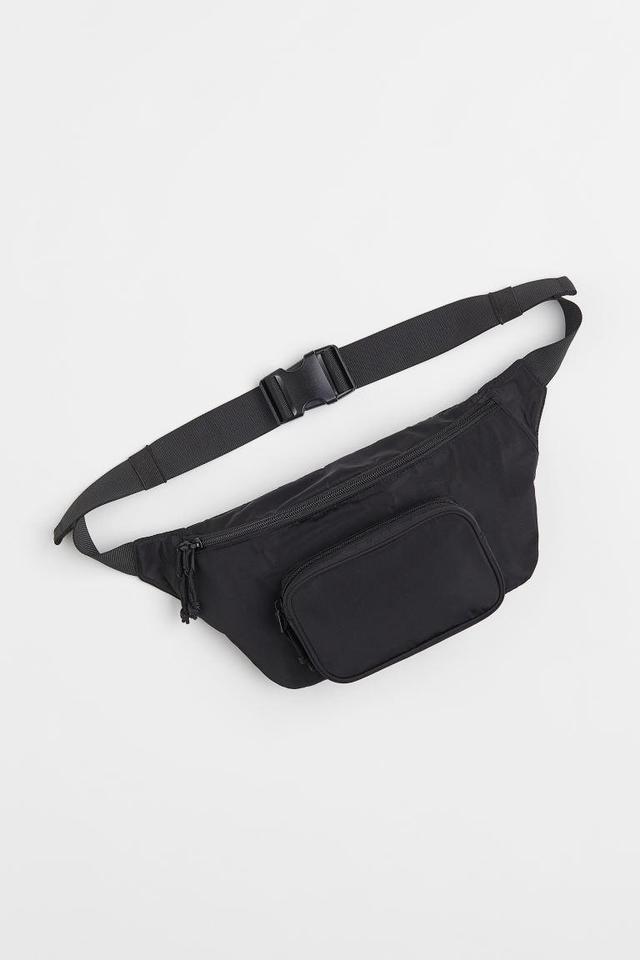 H & M - Belt Bag - Black Product Image