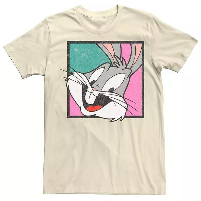 Mens Looney Tunes Bugs Bunny Big Face Box Up Tee Product Image