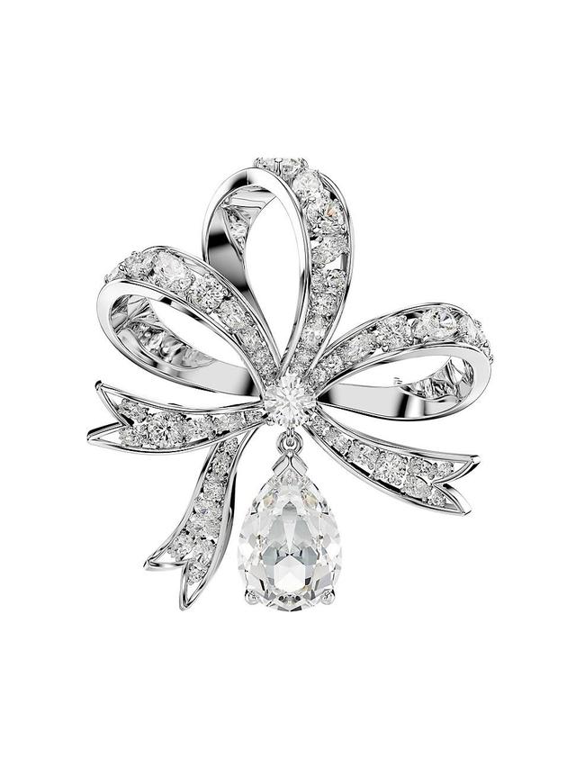 Womens Hyperbola Volta Crystal Bow Brooch Product Image