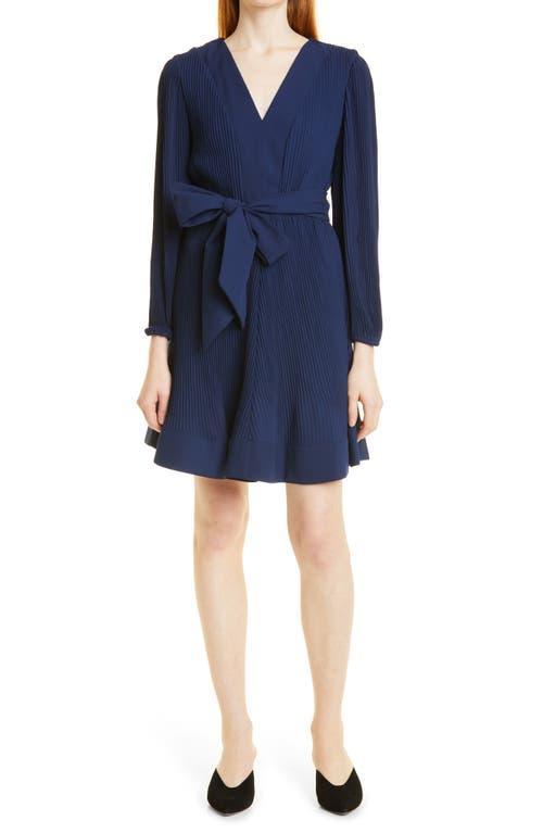 Milly Liv Long Sleeve Minidress Product Image