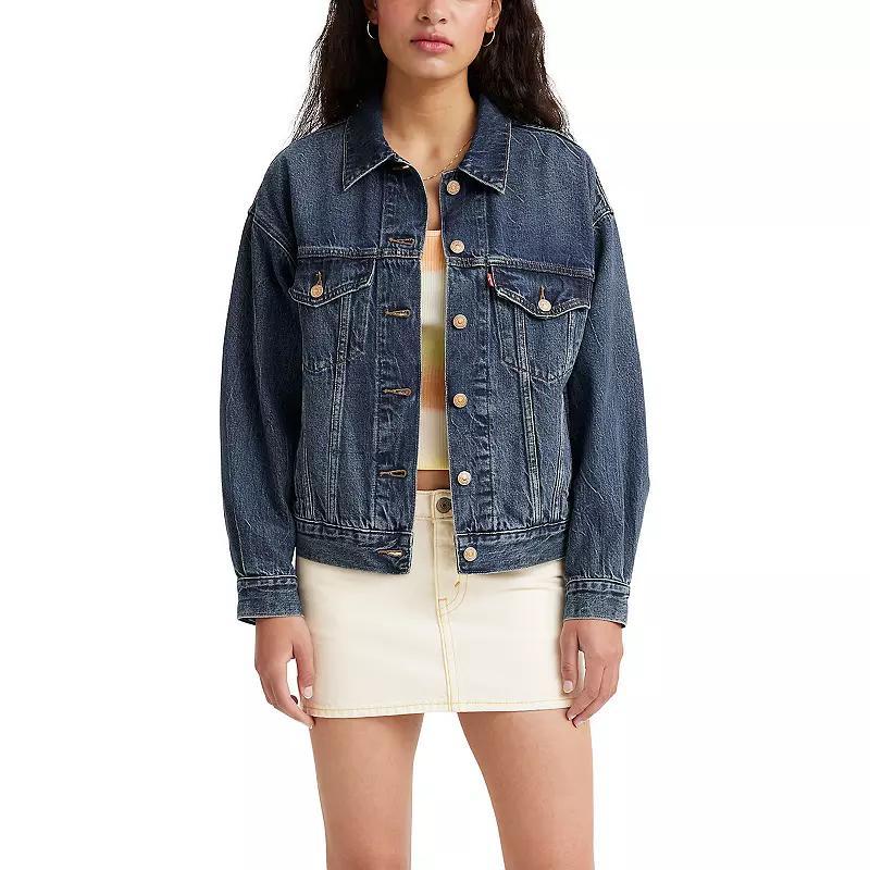 Womens Levis Denim 90s Trucker Jean Jacket Product Image