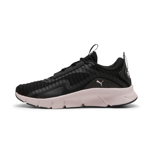 PUMA FlexFocus Better Knit Women's Running Shoes in Black/Mauve Mist Product Image