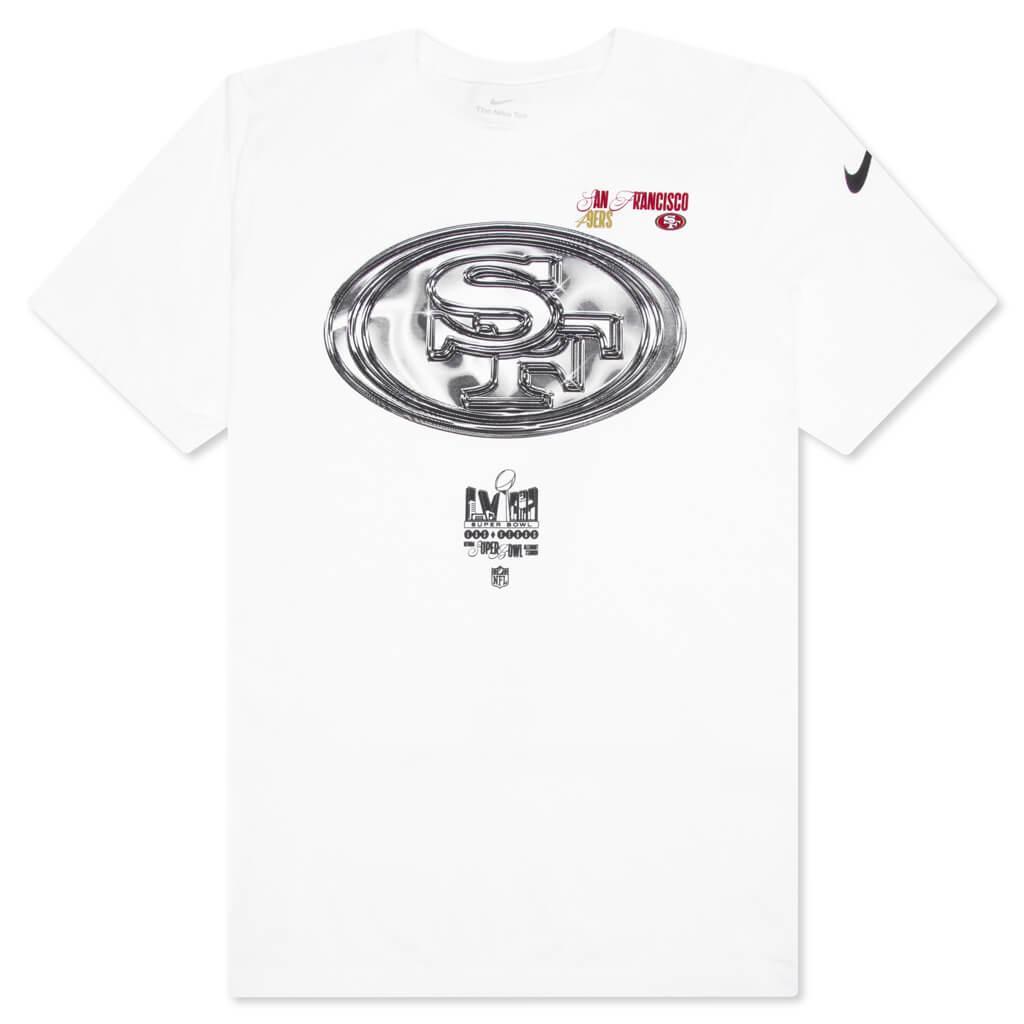 San Fransisco 49ers Super Bowl LVIII Tee - White Male Product Image