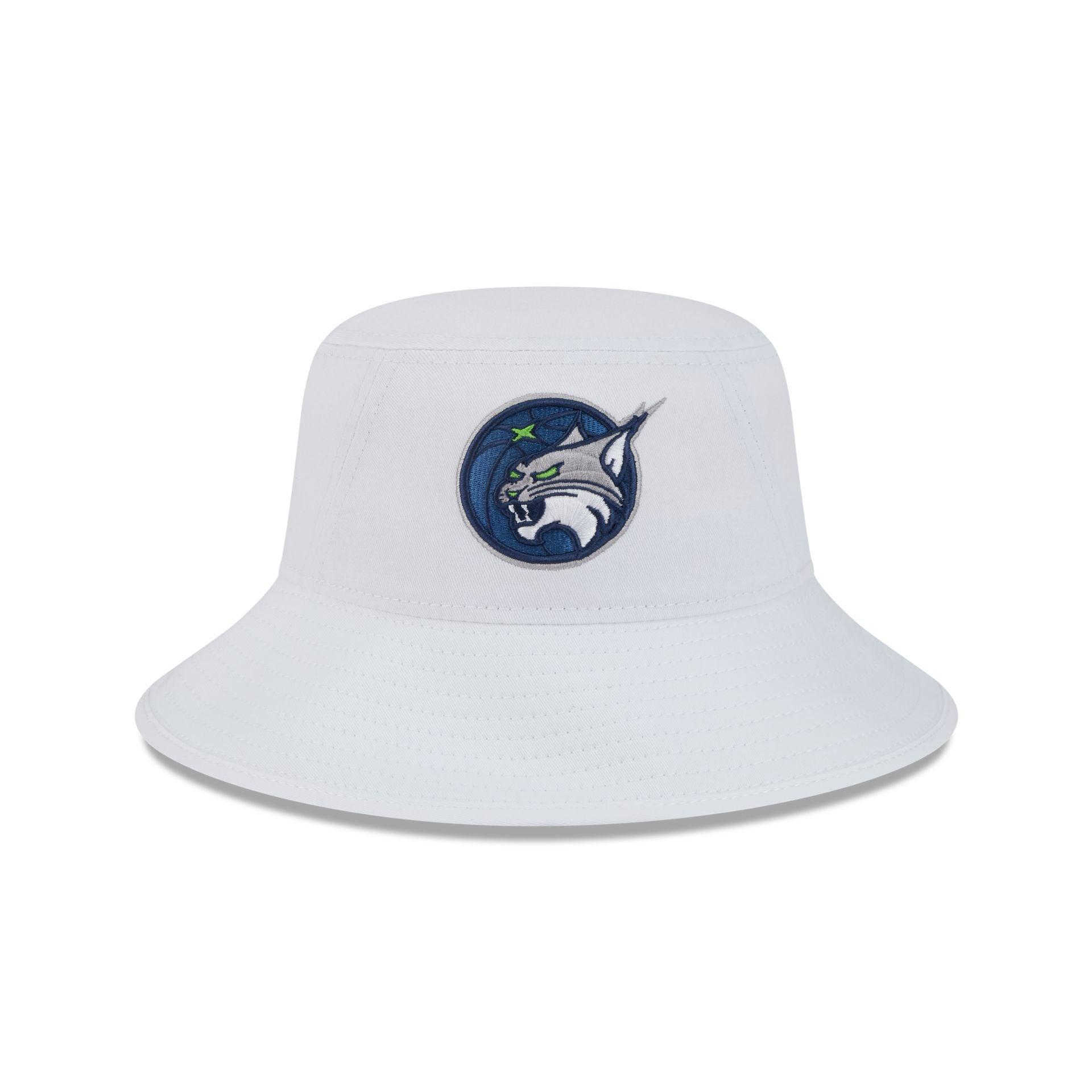 Indiana Fever Optic White Bucket Hat Male Product Image