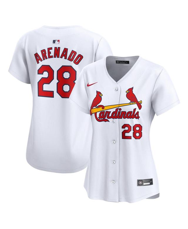 Nike Womens Nolan Arenado White St. Louis Cardinals Home Limited Player Jersey - White Product Image