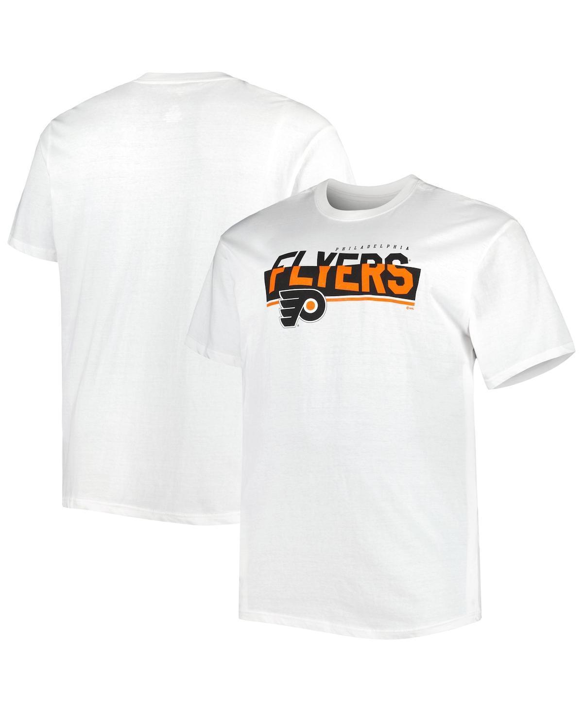 Mens Fanatics Branded White Philadelphia Flyers Big & Tall Special Edition 2.0 T-Shirt Product Image