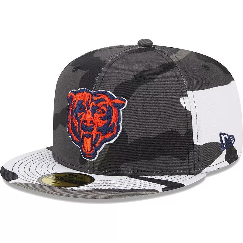 Mens New Era Chicago Bears Urban Camo 59FIFTY Fitted Hat Product Image