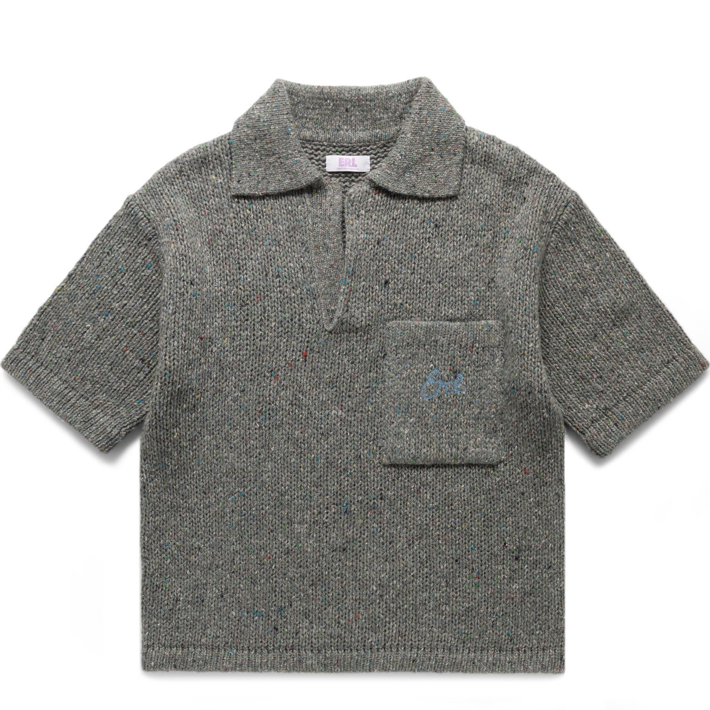 SPECKLE KNIT POLO Male Product Image