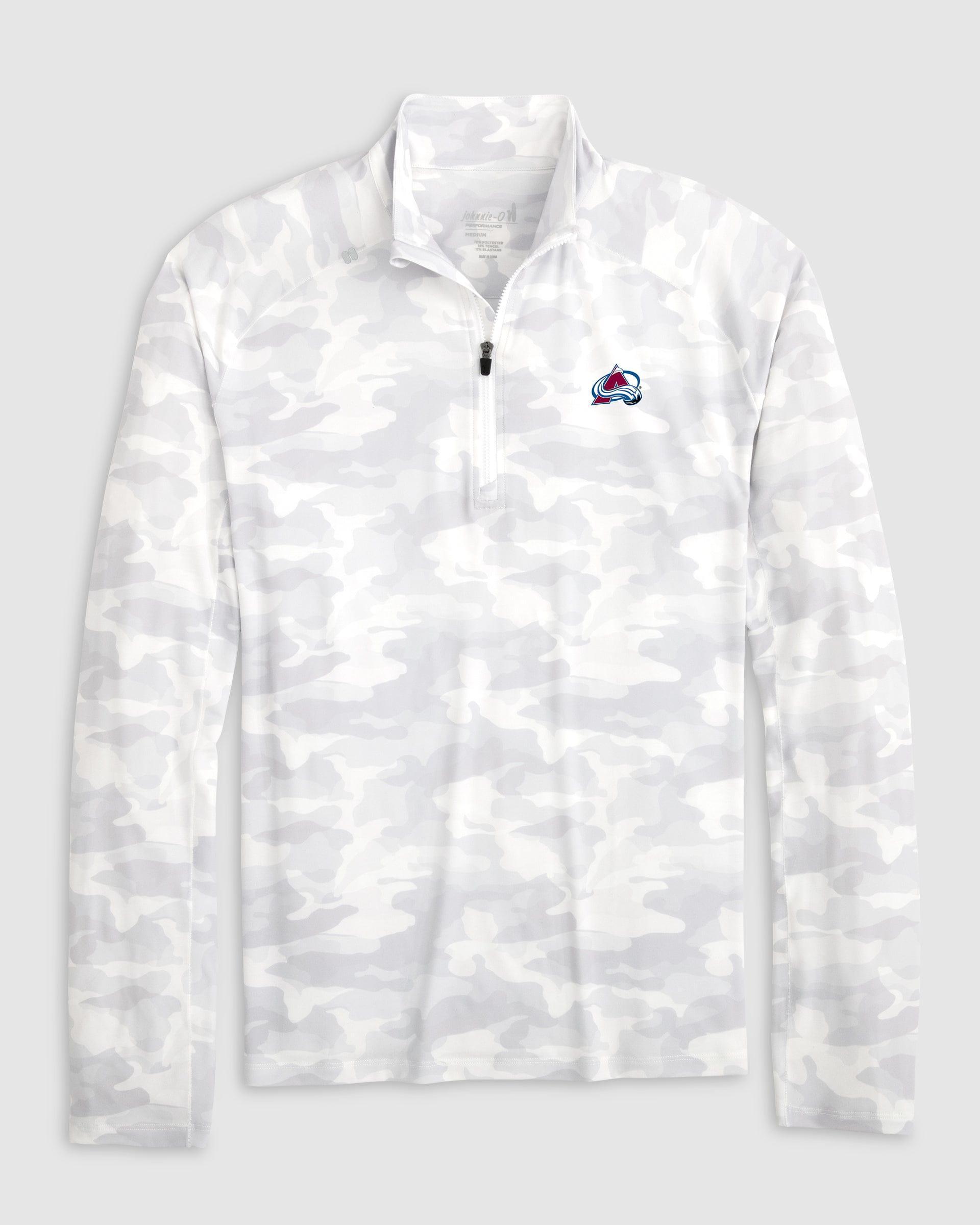 johnnie-O Colorado Avalanche Galloway Camo Performance 1/4 Zip Product Image