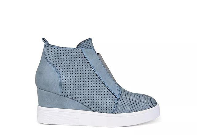 Journee Collection Clara Womens Wedge Sneakers Product Image