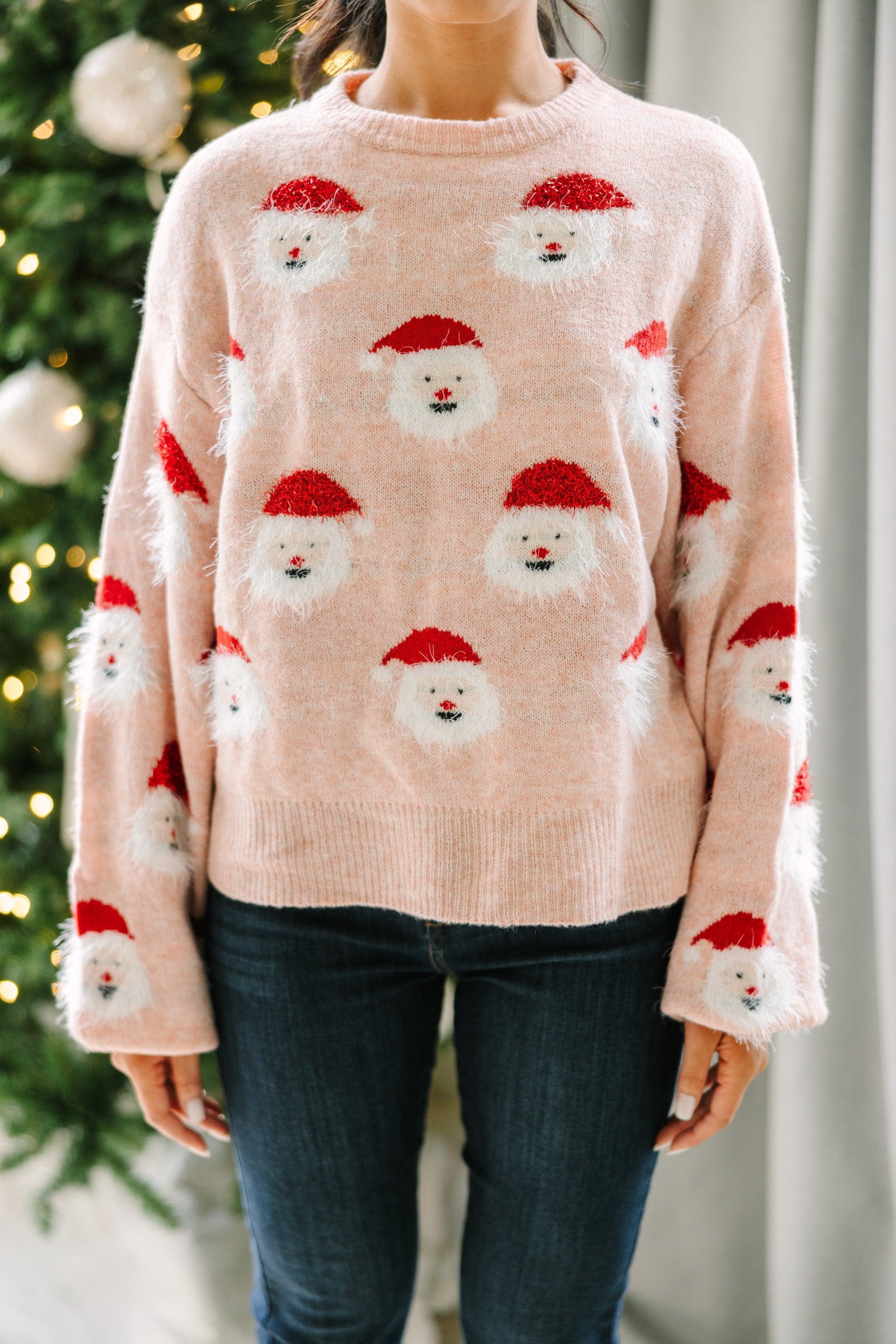 Jolly Good Fellow Blush Sweater Female Product Image