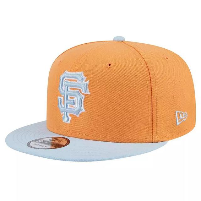 Mens New Era San Francisco Giants Spring Color Two-Tone 9FIFTY Snapback Hat Product Image