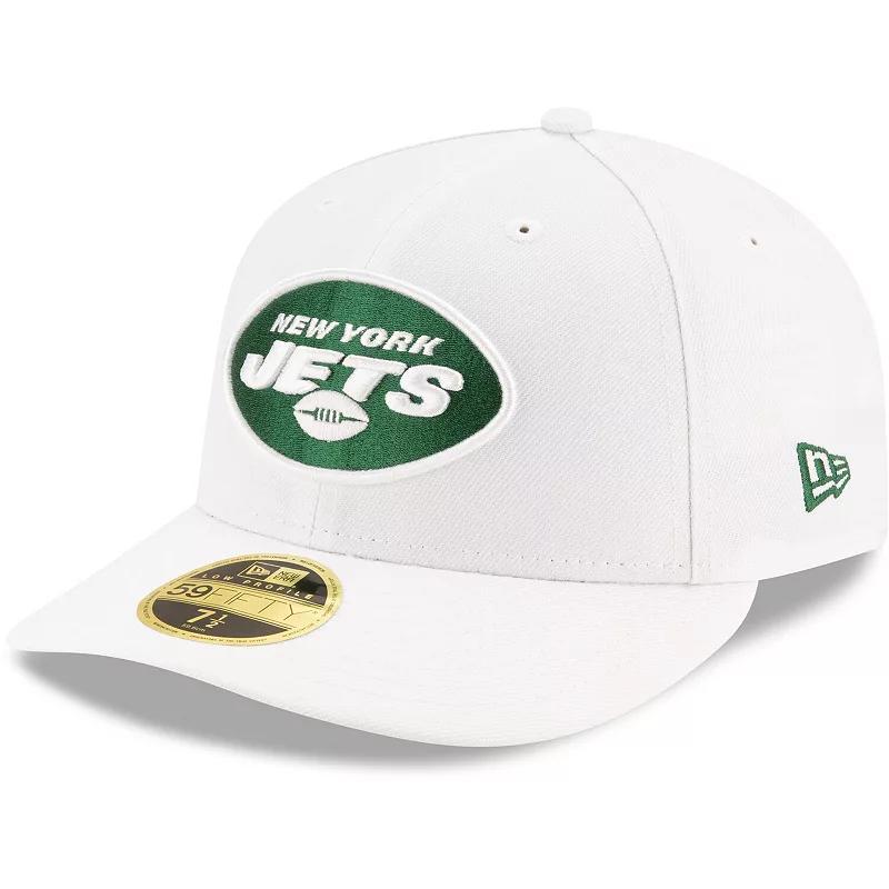 Mens New Era New York Jets Omaha Low Profile 59FIFTY Fitted Hat Product Image