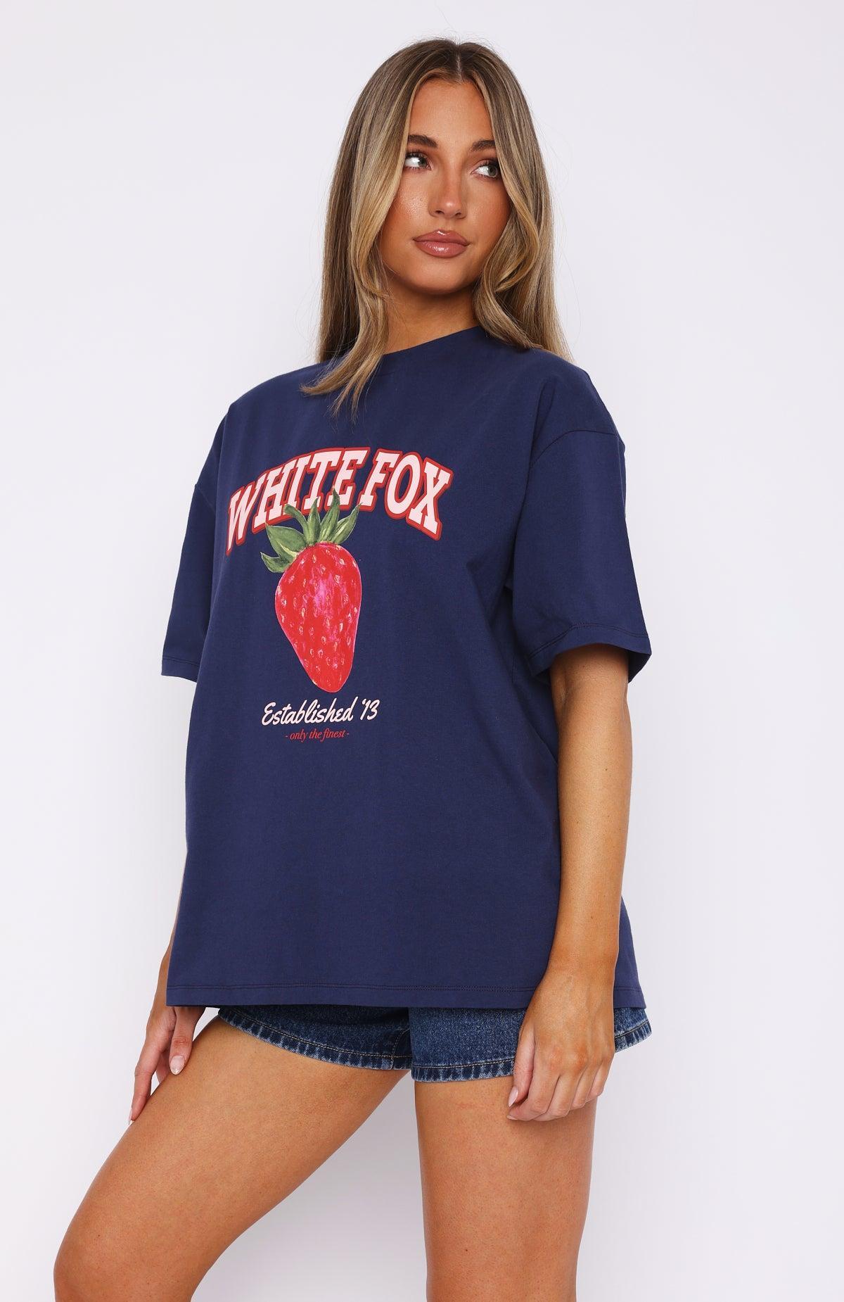 Only The Finest Oversized Tee Navy Product Image