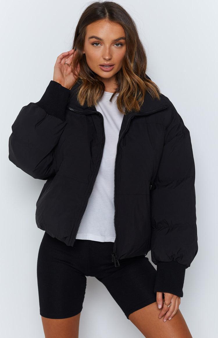 Remi Puffer Jacket Black Product Image