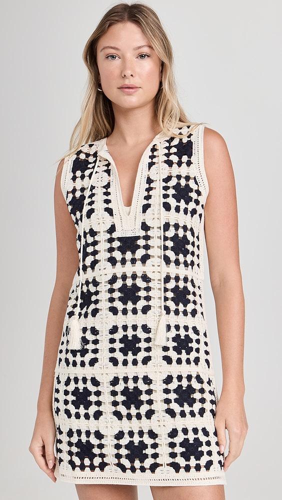 FRAME Crochet Tassel Popover Dress | Shopbop Product Image