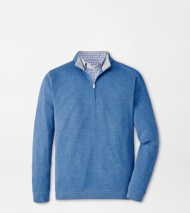 Peter Millar Mens Crown Comfort Pullover | Color: Astral Blue | Size: L Product Image