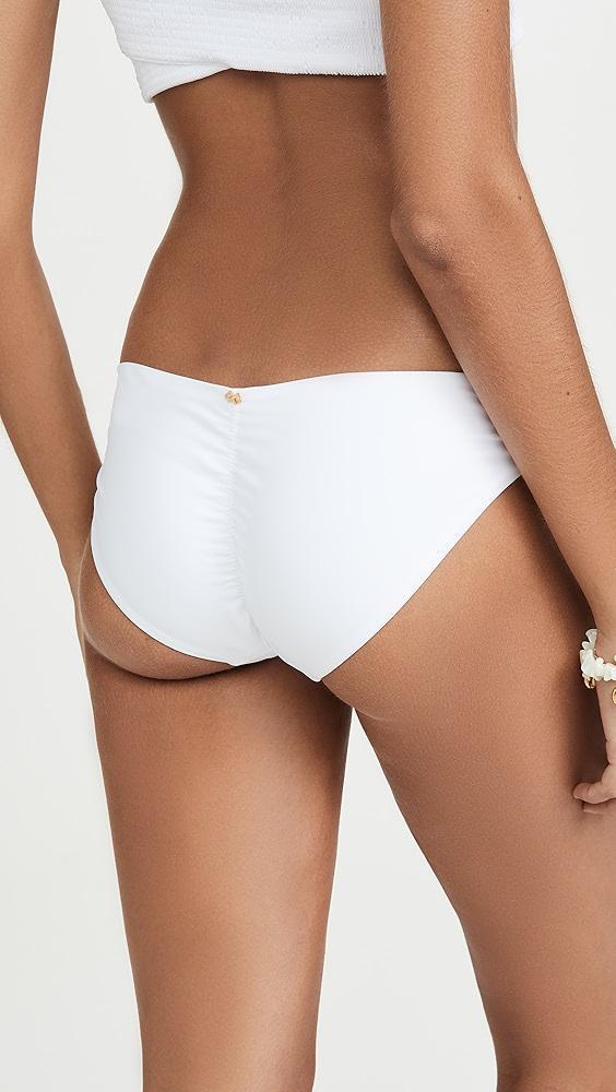 PQ Swim Basic Ruched Bikini Bottoms | Shopbop Product Image