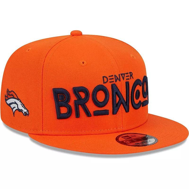 Mens New Era Denver Broncos Word 9FIFTY Snapback Hat Product Image