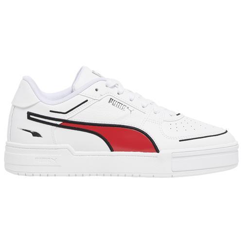 PUMA Mens Cali Pro - Tennis Shoes White/Black/Red Product Image