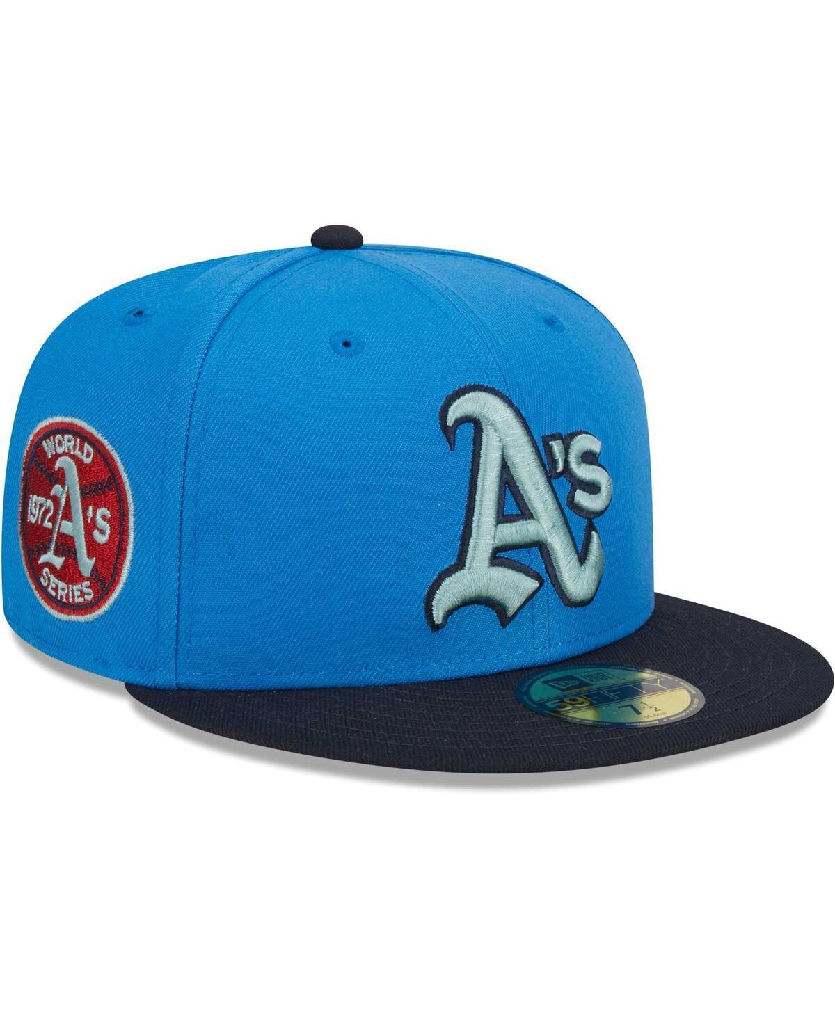 Mens New Era Royal Oakland Athletics 59FIFTY Fitted Hat Product Image