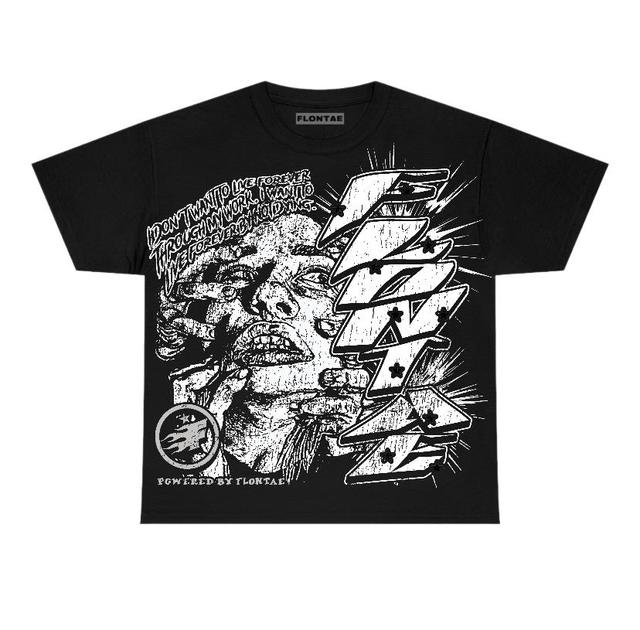 85 Metallic Black 1s Low Flontae T-Shirt Forever Graphic Product Image