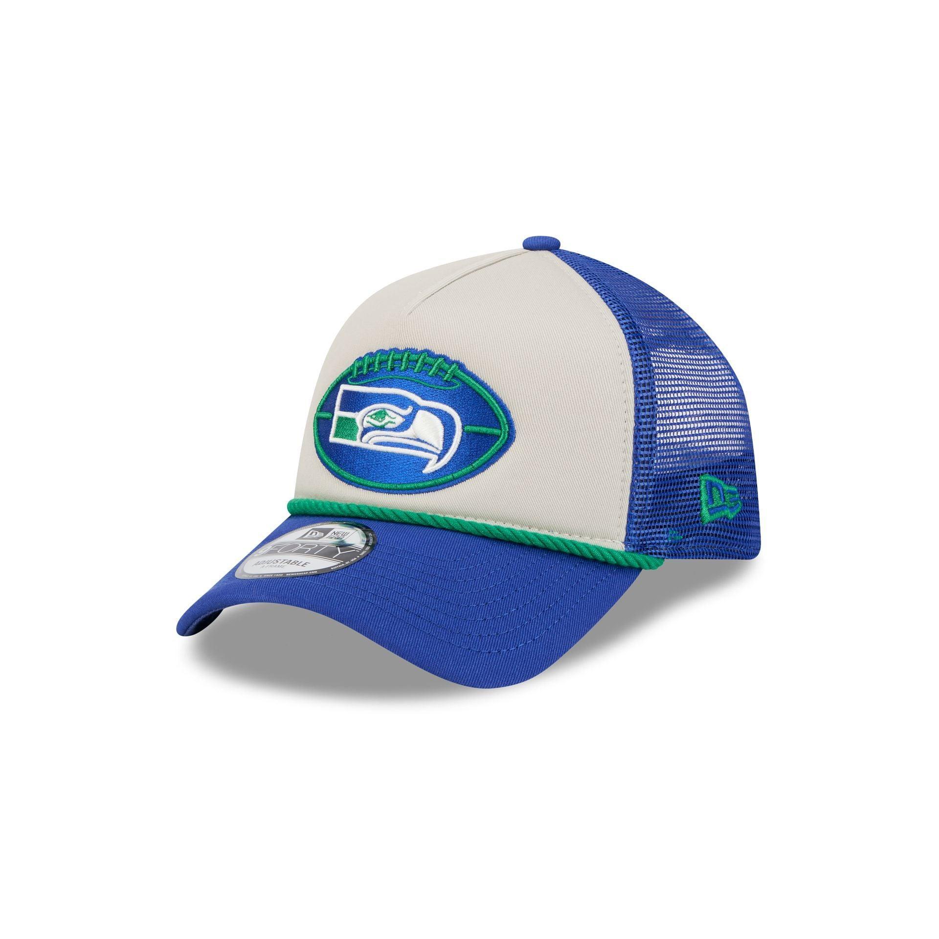 Seattle Seahawks 2024 Historic Sideline 9FORTY A-Frame Snapback Hat Male Product Image