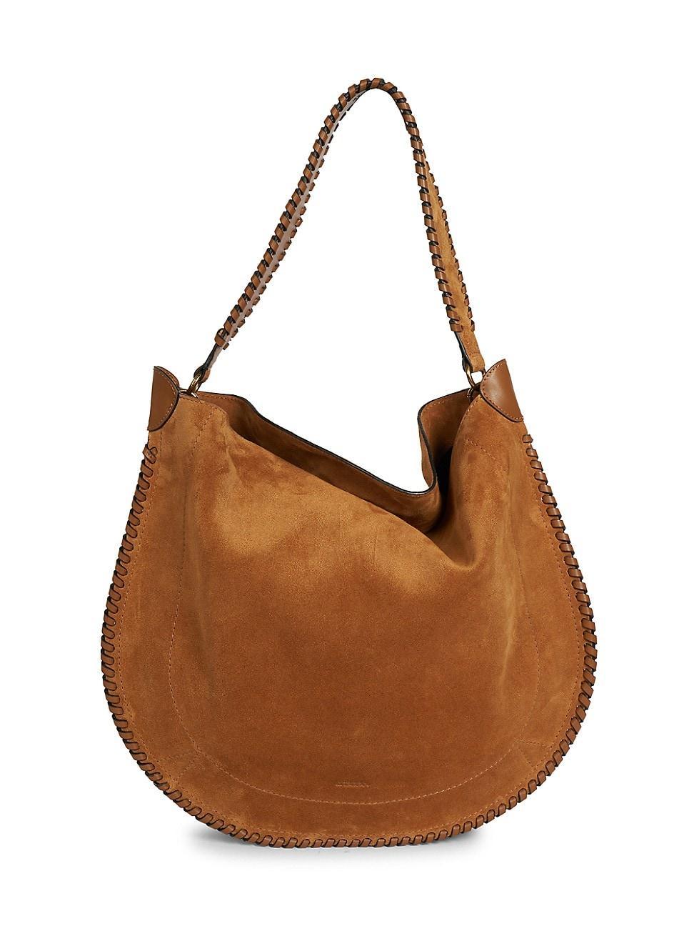 Womens Oskan Suede Leather Bag Product Image