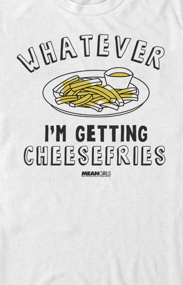 Women's Cheese Fries Mean Girls T-Shirt Product Image