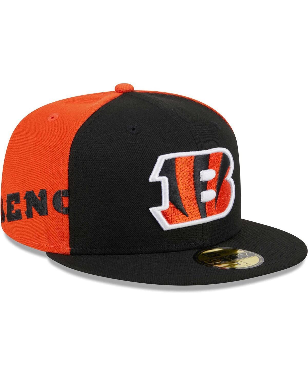 Mens New Era Black Cincinnati Bengals Gameday 59FIFTY Fitted Hat Product Image