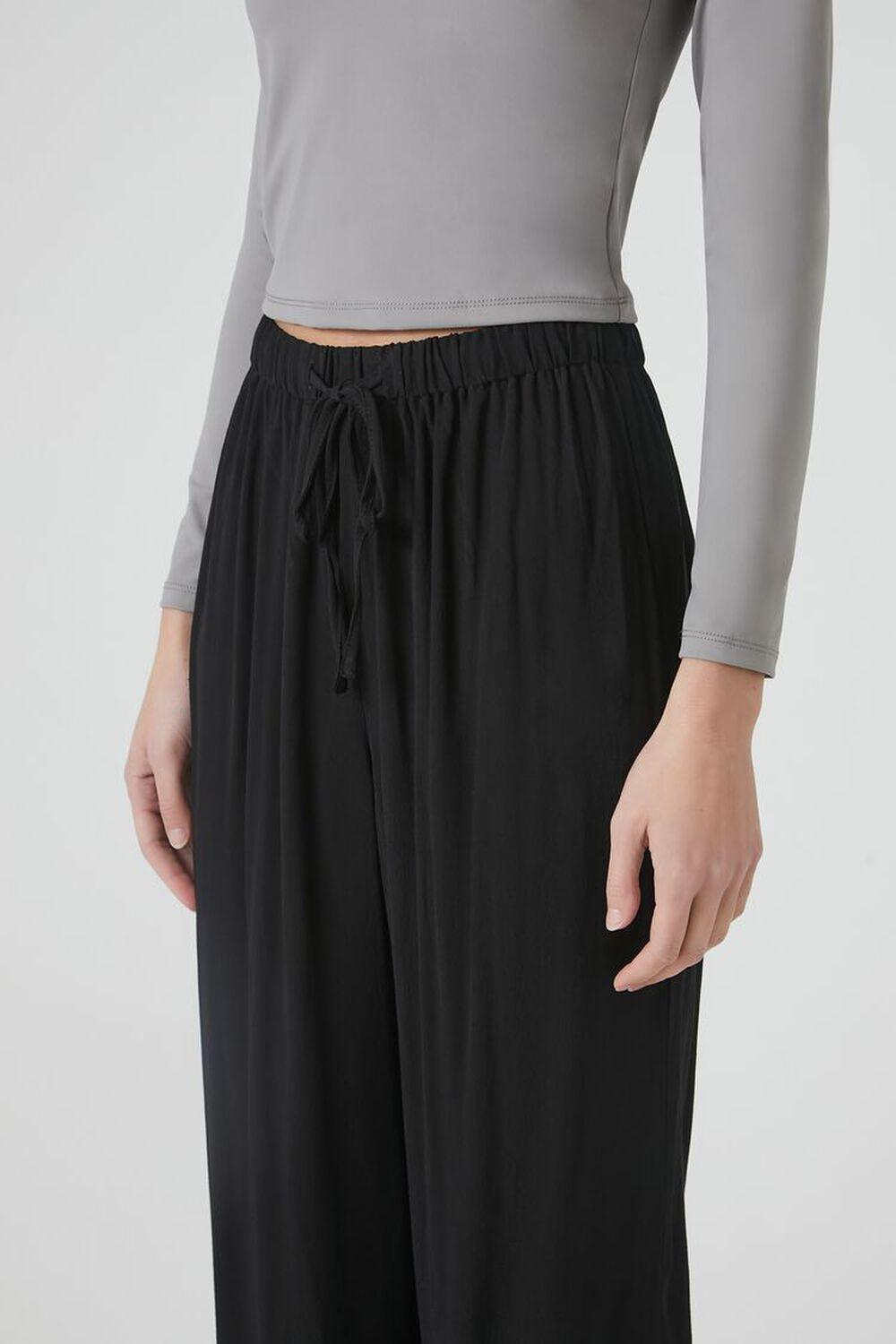 Straight-Leg Crepe Pants | Forever 21 Product Image