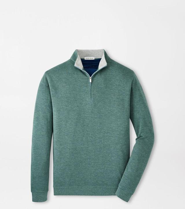 Peter Millar Mens Crown Comfort Pullover | Color: Sherwood | Size: XL Product Image