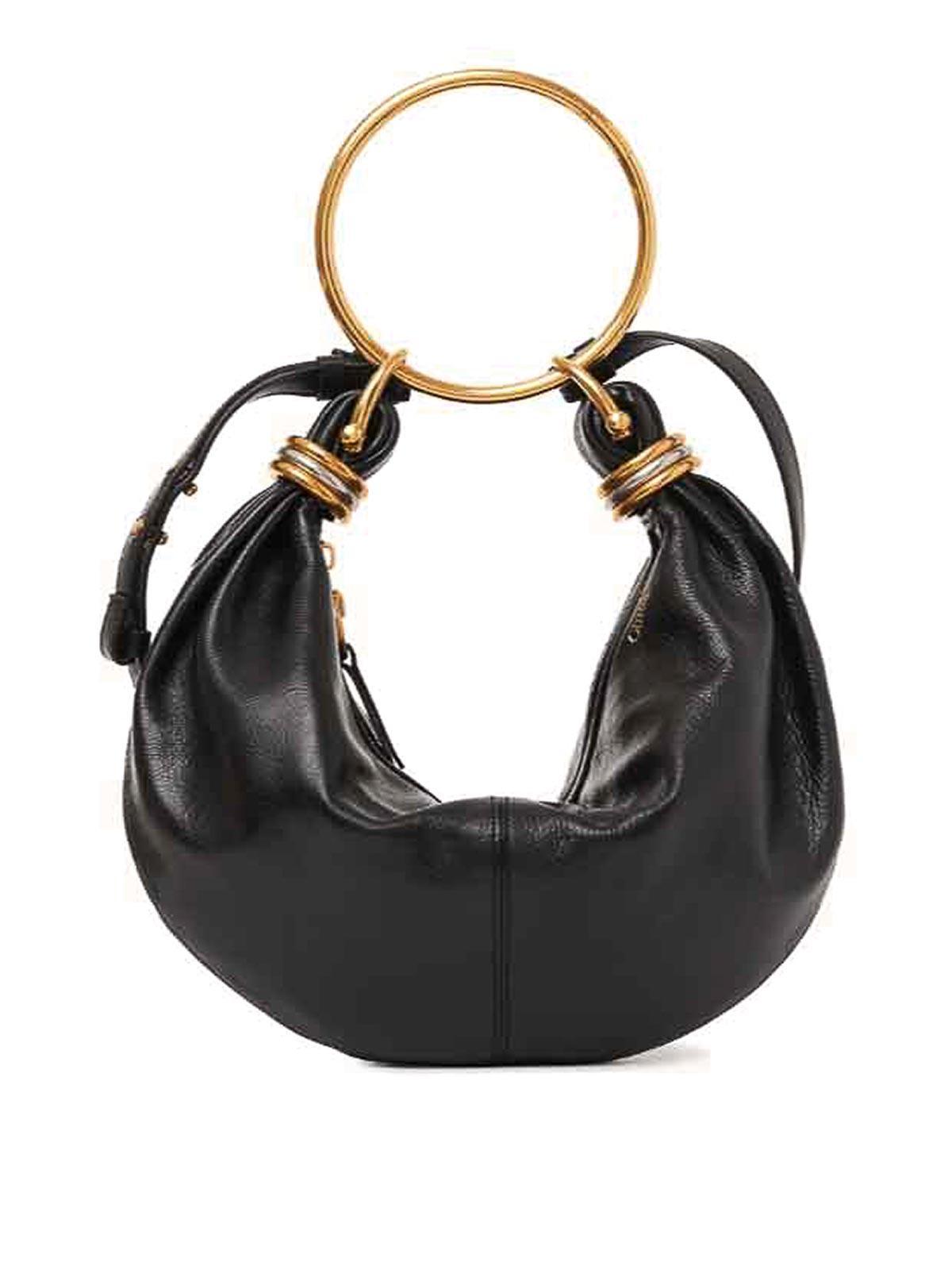 CHLOÉ Bracelet Bag In Black   Product Image