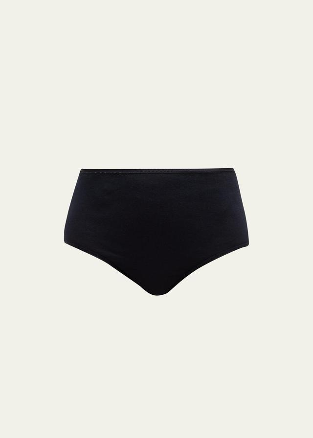 Hanro Seamless Cotton Full-Cut Briefs Product Image